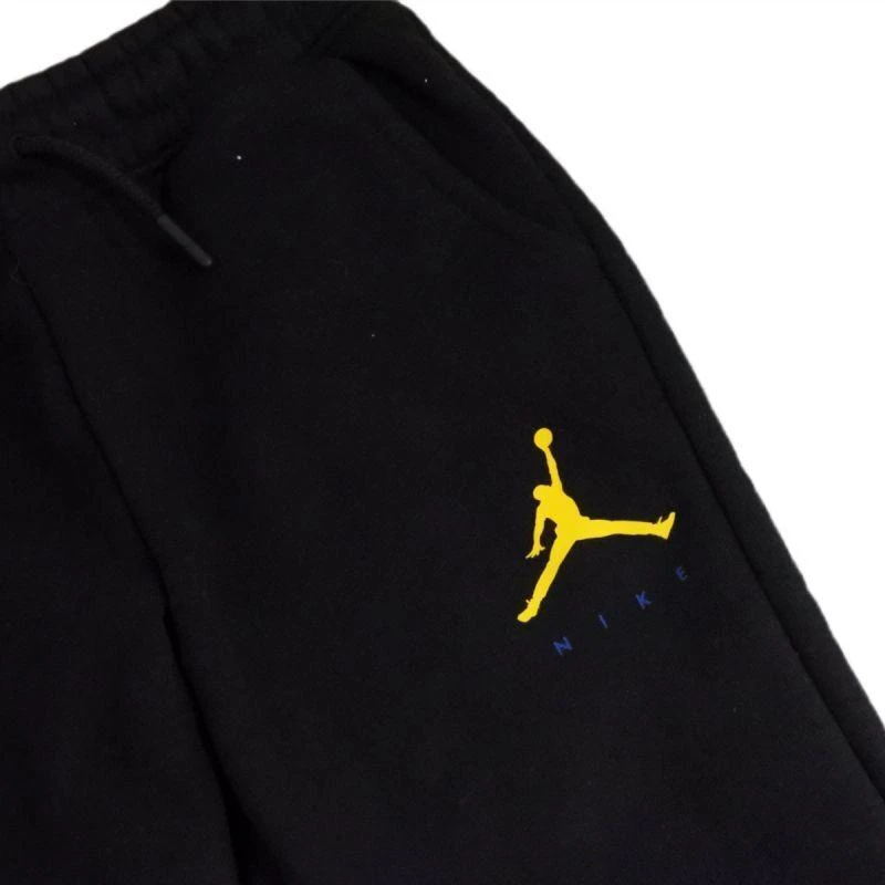 Air Jordan Vaikams JDB Jumpman Juodos Sportinės Kelnės - 85A678-023