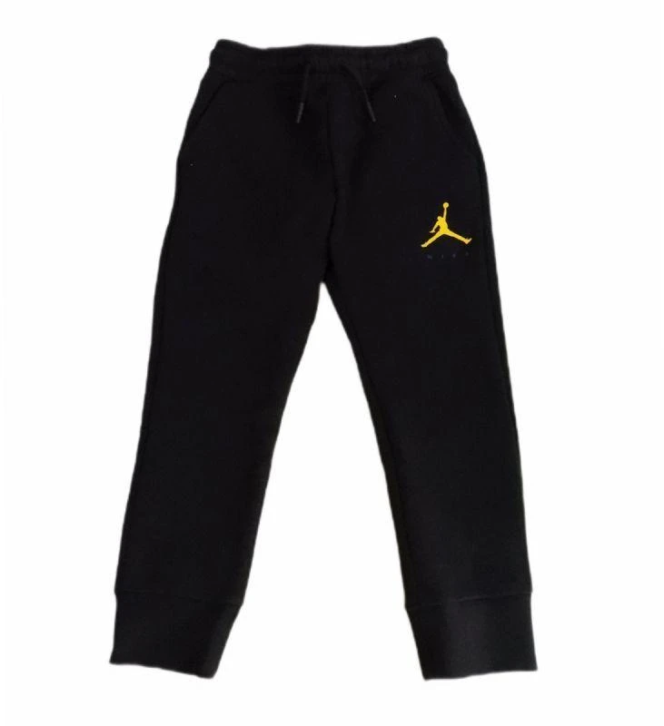 Air Jordan Vaikams JDB Jumpman Juodos Sportinės Kelnės - 85A678-023