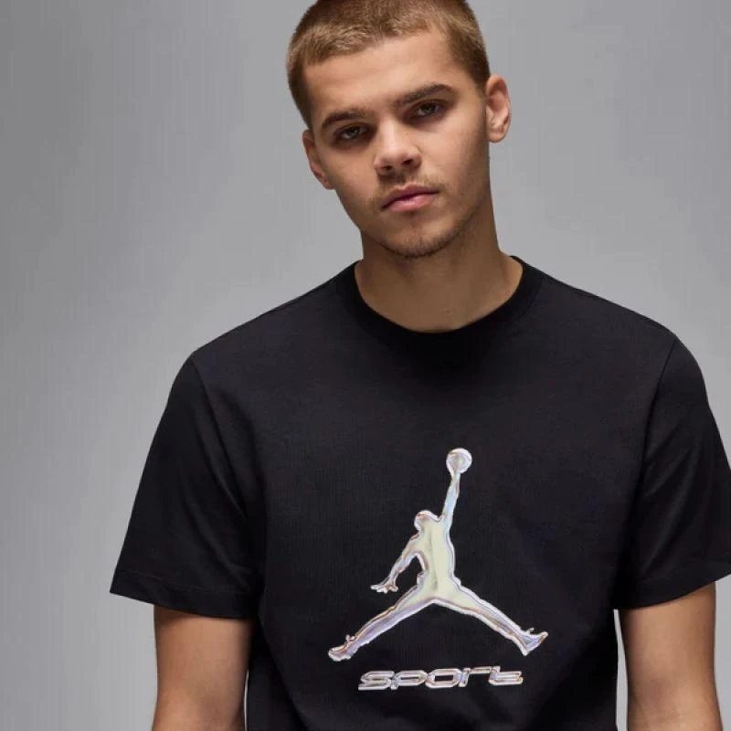 Air Jordan Vyriški Sportiniai Dri-FIT Marškinėliai Juodi - HQ7984-010