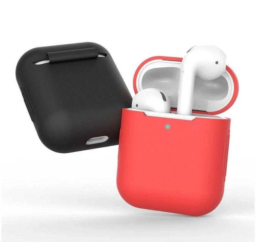 Tech-Protect Icon dėklas skirtas AirPods 1 / 2 – juodos spalvos