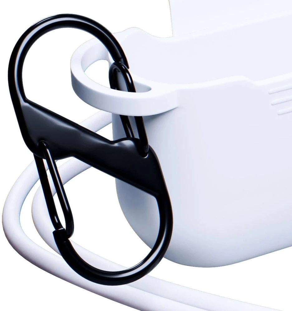 3MK Silicon dėklas AirPods Pro+ carabiner