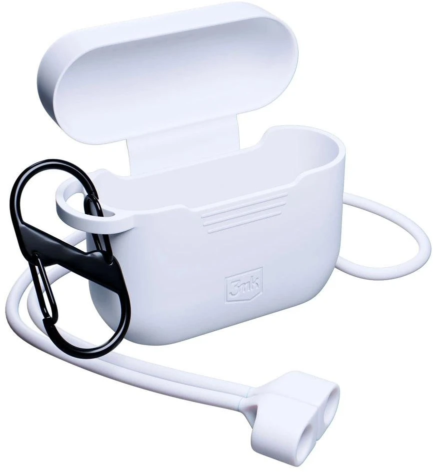 3MK Silicon dėklas AirPods Pro+ carabiner