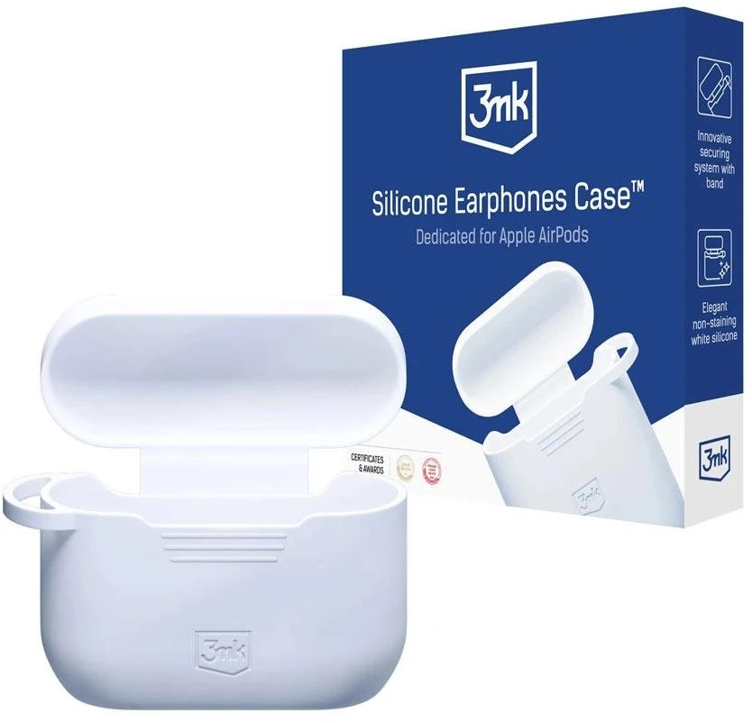 3MK Silicon dėklas AirPods Pro+ carabiner