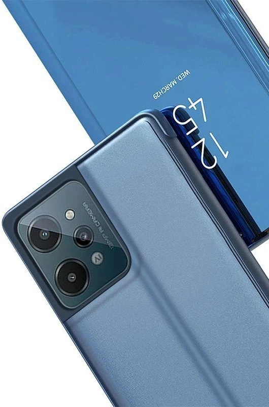 Hurtel Clear View dėklas skirtas Realme C31, juodas