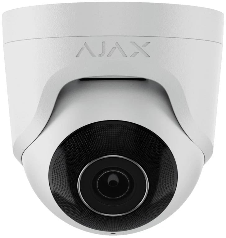 Kamera Ajax TurretCam (5 Mp/2.8mm), Baltos spalvos