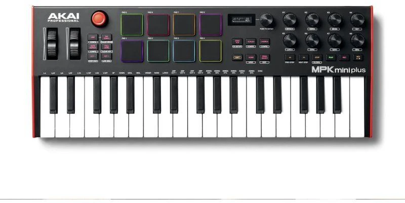 AKAI MPK MINI PLUS - Mini valdymo klaviatūra