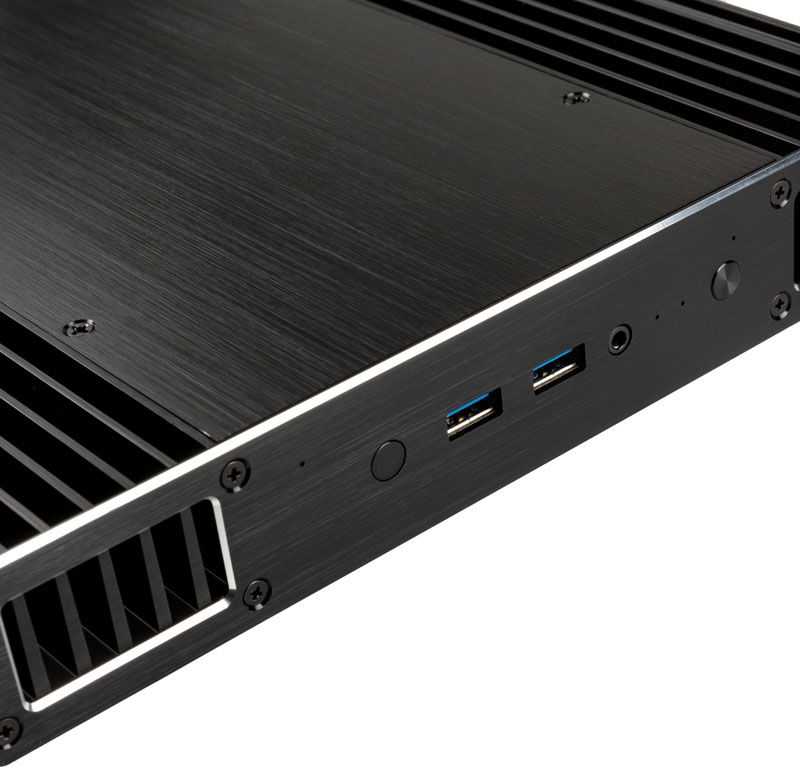 Akasa Plato X8 UCFF dėklas (Intel NUC), OEM – juoda