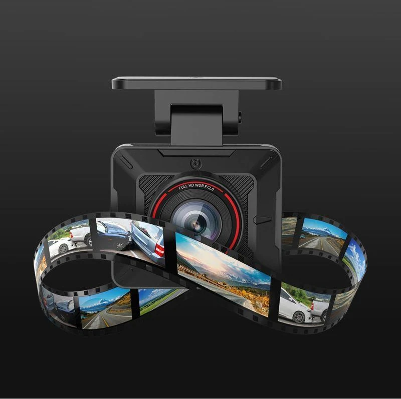 AKEEYO P1 car camera video recorder FullHD 30fps - juodas