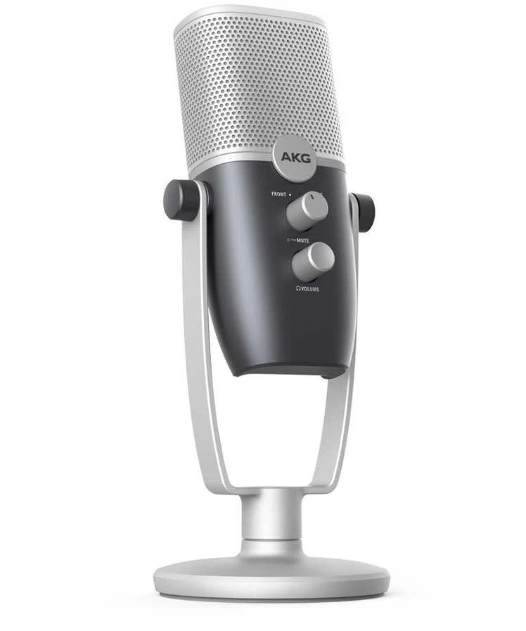 AKG Ara - professional USB condenser microphone, mėlynas-sidabrinis