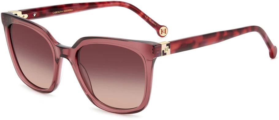 Akiniai CAROLINA HERRERA HER0236S82U. Akiniai przeciwsłoneczne, Kolor rožinė. Kobieta.