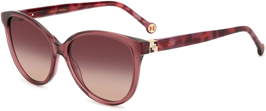 Akiniai CAROLINA HERRERA HER0237S82U. Akiniai przeciwsłoneczne, Kolor rožinė. Kobieta.