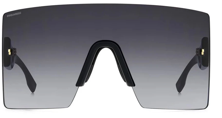 Akiniai DSQUARED2 D2-0126-S-807. Akiniai przeciwsłoneczne, Kolor juoda. Unisex.