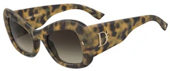 Akiniai DSQUARED2 D2-0137-S-C9B. Akiniai przeciwsłoneczne, Kolor ruda. Kobieta.