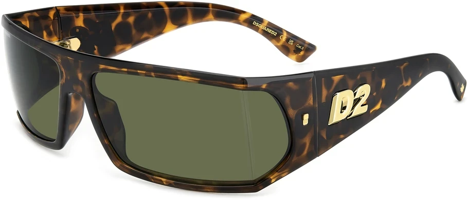 Akiniai nuo saulės DSQUARED2 D2-0140-S-086 (vyrams), dydis 73/15/120