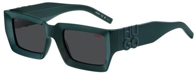 Akiniai HUGO HG-1310-S-MR8. Akiniai przeciwsłoneczne, Kolor žalia. Mężczyzna.