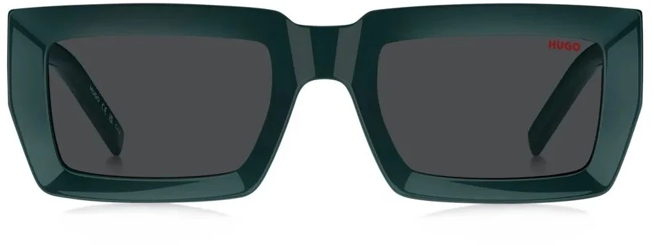 Akiniai HUGO HG-1310-S-MR8. Akiniai przeciwsłoneczne, Kolor žalia. Mężczyzna.