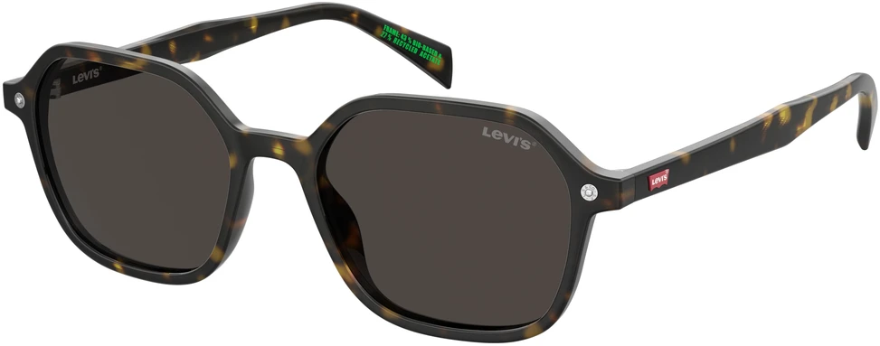 Akiniai LEVI'S LV-5051-S-086. Akiniai przeciwsłoneczne, Kolor žalia. Unisex.