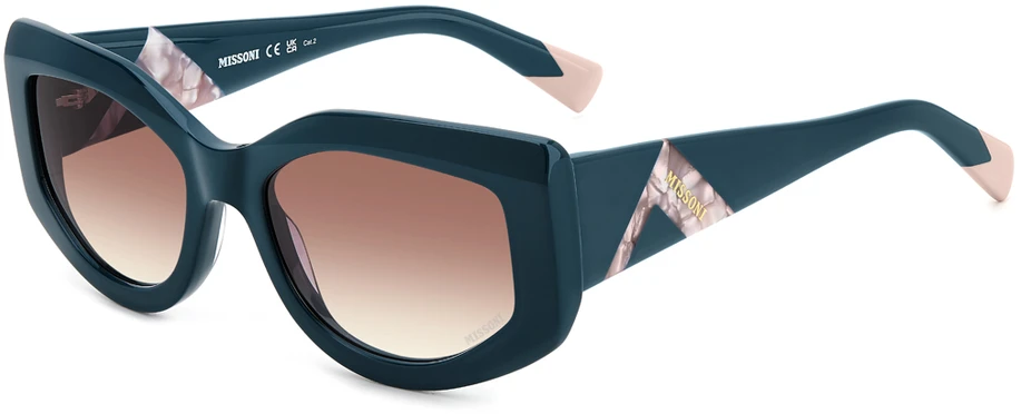 Akiniai MISSONI MIS0198SZI9. Akiniai przeciwsłoneczne, Kolor žalia. Kobieta.