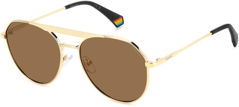 Akiniai POLAROID PLD6211SXJ5G. Akiniai przeciwsłoneczne, Kolor auksinė. Unisex.