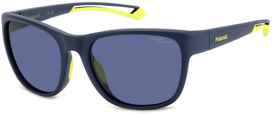 Akiniai POLAROID SPORT PLD7051SFLL. Akiniai przeciwsłoneczne, Kolor mėlyna. Unisex.