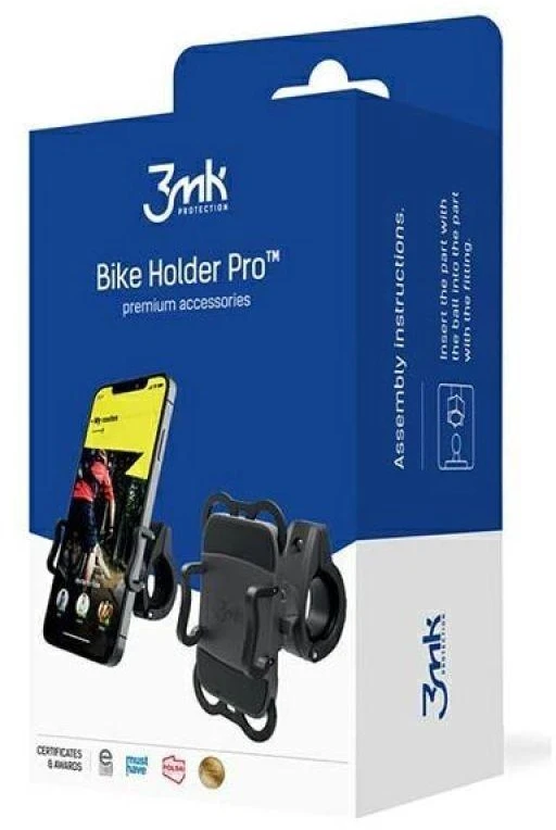 Universalus telefono laikiklis dviračiui 3mk Bike Holder Pro
