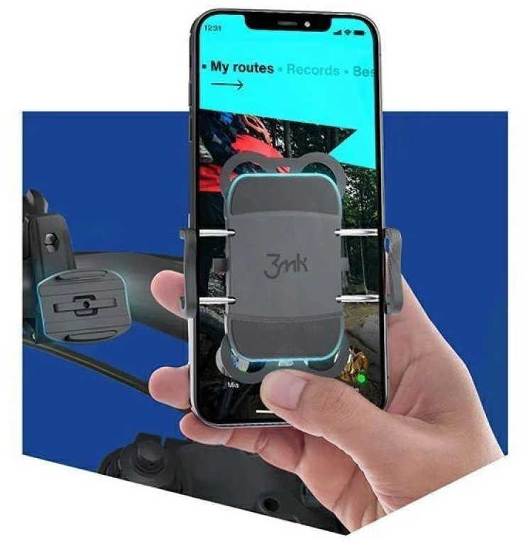 Universalus telefono laikiklis dviračiui 3mk Bike Holder Pro