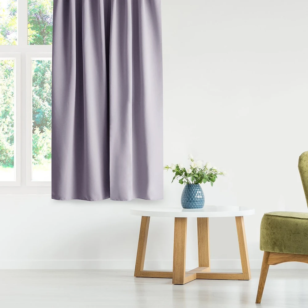 Aksominė užuolaida su kilpomis AmeliaHome 140 × 230 cm, rožinė