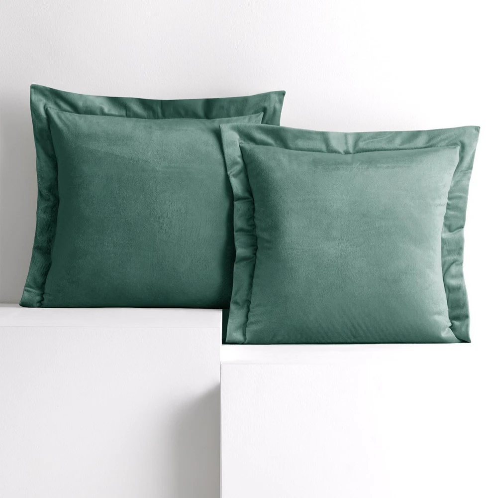 Aksominės pagalvėlės užvalkalas AmeliaHome 45 × 45 cm, mėtų