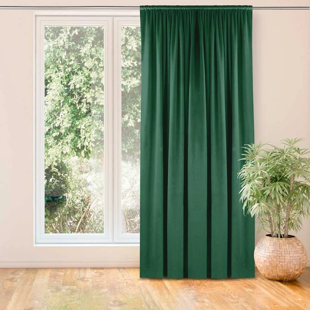 Homede Aksominės užuolaidos su tuneliu 400 × 175 cm