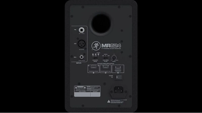 Kompiuterio kolonėlės MCK Mackie MR524 Juoda Vielinis 30 W