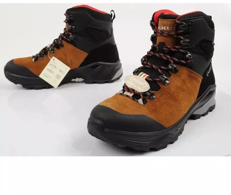 Vyriški žygio batai su GORE-TEX AKU Adapta, juodi ir rudi