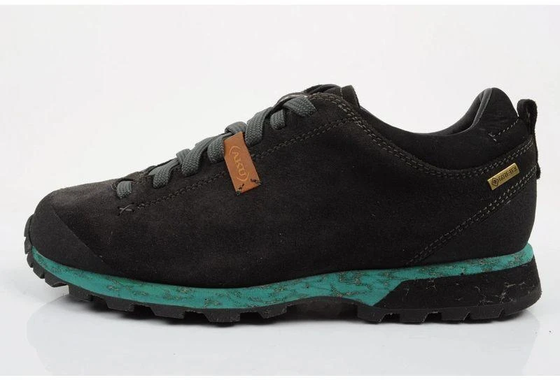 Aku Bellamont Gore-Tex moteriški trekingo batai, patvarūs, juodi