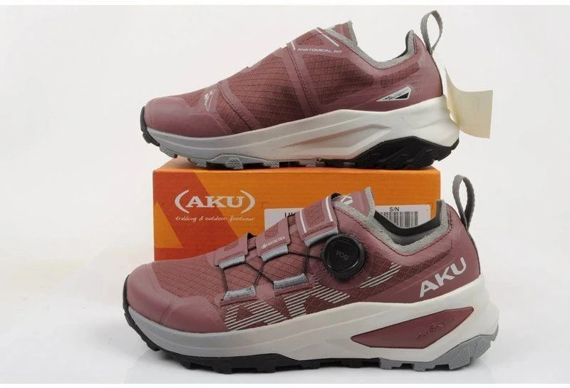 Aku moteriški Furiosa BOA GTX Vibram trekingo batai, ryškios rožinės spalvos