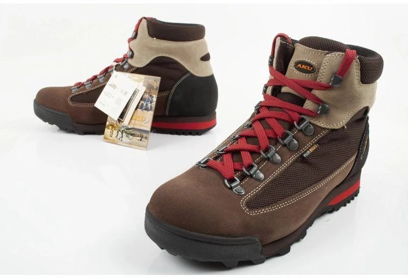 Aku Slope Gore-tex Vyriški odiniai auliniai žygio batai, rudi