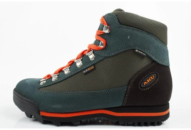 Aku Ultralight Gore-tex moteriški žygio batai, žali