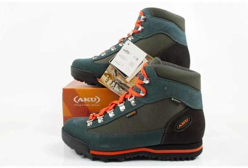 Aku Ultralight Gore-tex moteriški žygio batai, žali