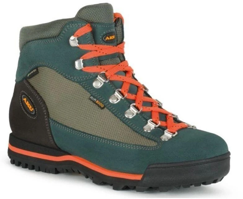 Aku Ultralight Gore-tex moteriški žygio batai, žali