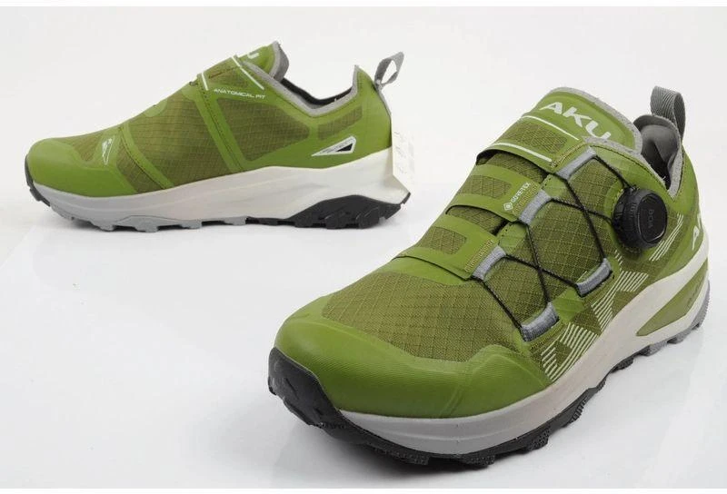 Aku vyriški batai bandymams ir žygiams Furiosa BOA Gore-tex Vibram madingi žali