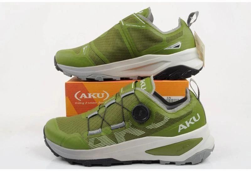 Aku vyriški batai bandymams ir žygiams Furiosa BOA Gore-tex Vibram madingi žali