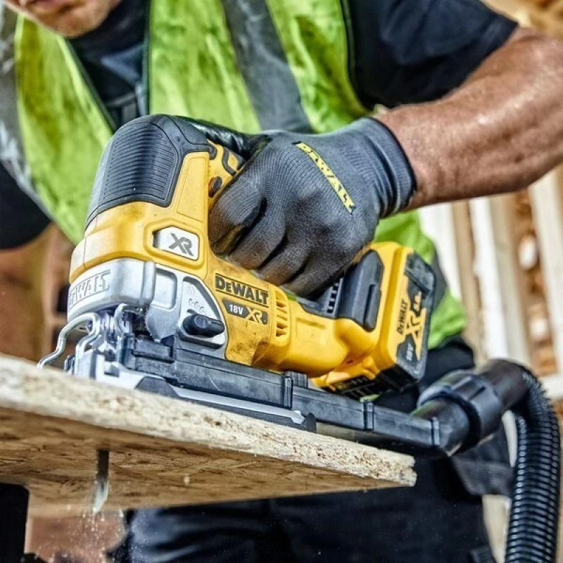 Akumuliatorinis siaurapjūklis DeWalt DCS334N-XJ