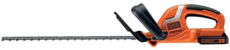 Black & Decker Juodas & Decker Gyvatvorių žirklės Juodas & Decker GTC1845L20-QW; 18 V; 45 cm; 1x2,0 Ah akum.