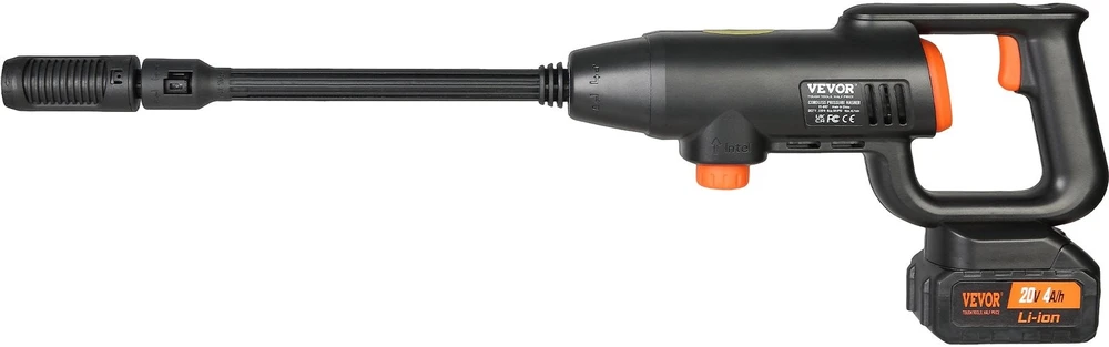 VEVOR Aukšto slėgio belaidis plovimo įrenginys 580 PSI
