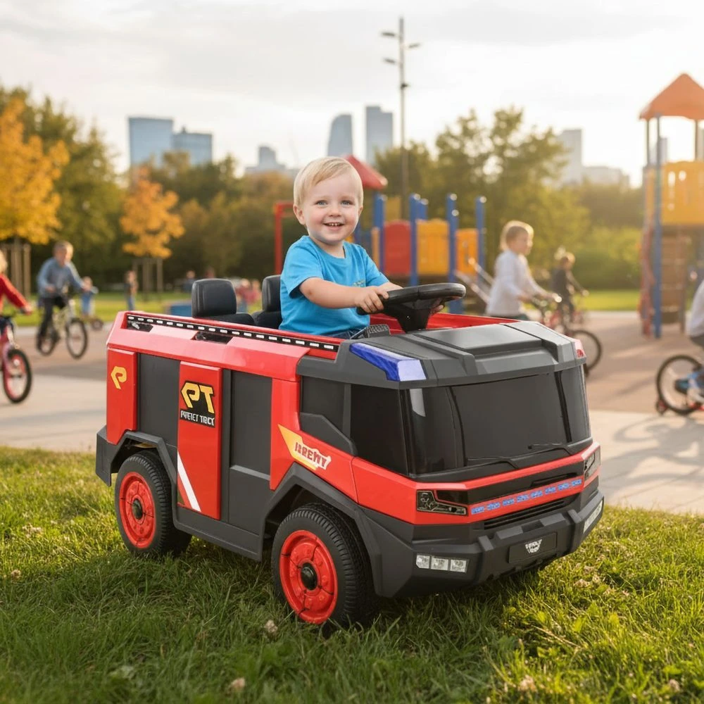 Akumuliatorinis gaisrinės automobilis HECHT 51817, 12V / 7Ah