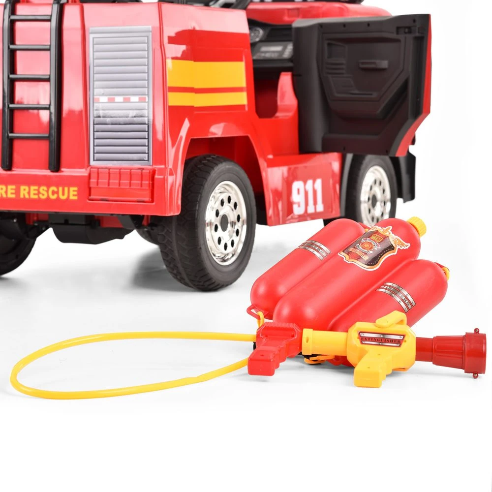 Akumuliatorinis gaisrinės automobilis vaikams HECHT 51818, 2x35W