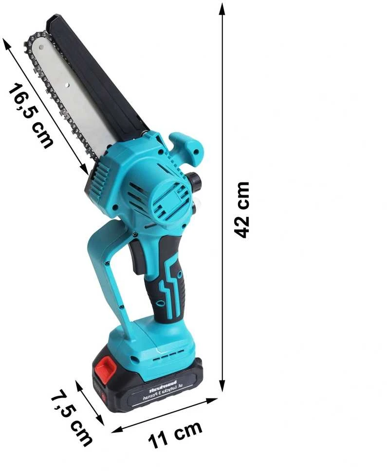 Grandininis pjūklas Longwell Industrial Kompaktiškas akumuliatorinis mini pjūklas 21V
