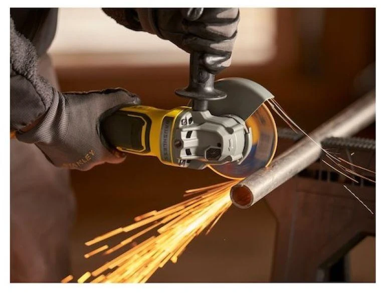 Stanley ST KAMPINIS ŠLIFULĖLIS V20 2x4.0Ah 125mm SFMCG700M2K