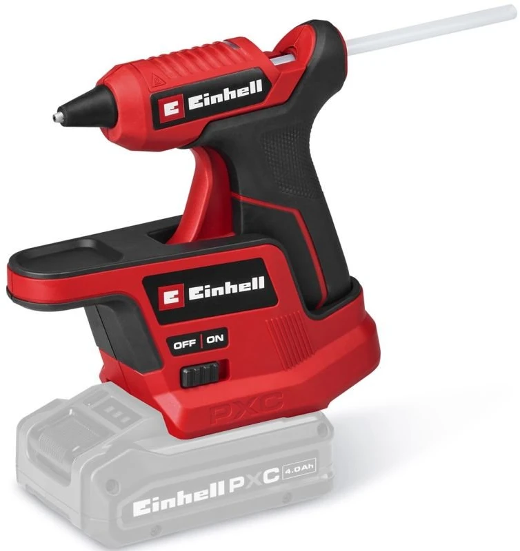 Akumuliatorinis klijų pistoletas Einhell TE-CG 18/7 Li, juodas