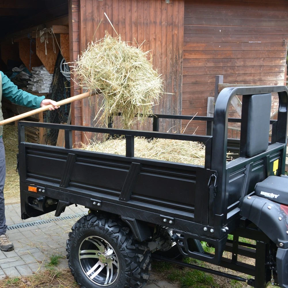 Akumuliatorinis krovininis keturratis HECHT FARMIS, elektrinis
