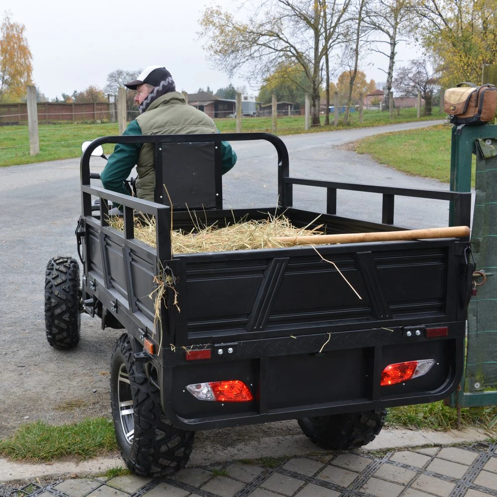 Akumuliatorinis krovininis keturratis HECHT FARMIS, elektrinis