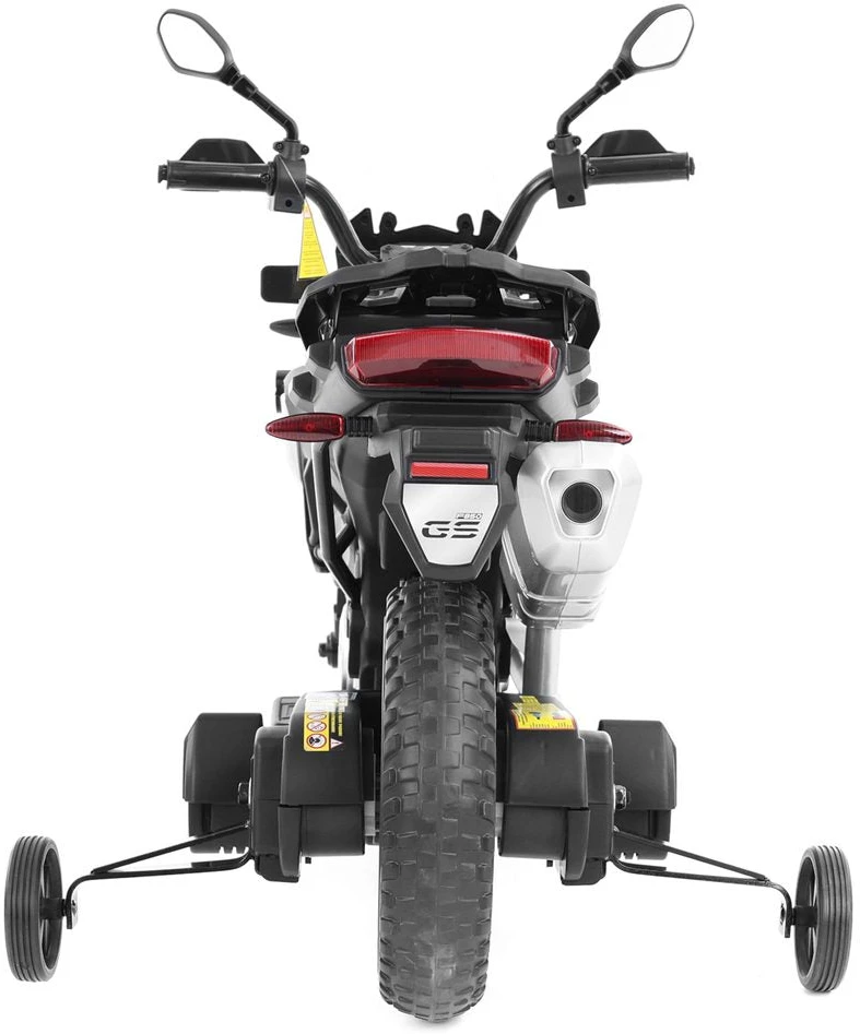 Akumuliatorinis motociklas BMW F 850 GS, 3-8 metų vaikams